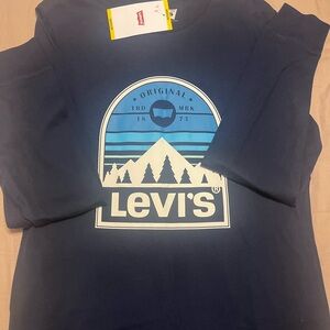 Levi's Dark Blue Long Sleeve Tee